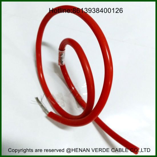 High Temperature AWG14 16 18 Tinned Copper Wire Silicone Rubber Cable