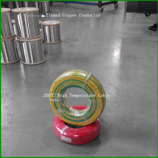 AWG18 AWG22 High Temperature PTFE Tinned Siver Plated Copper Wire Teflon Electric Cable