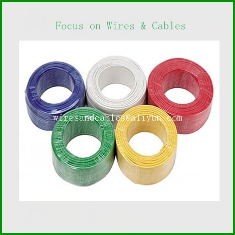 Different Size Customized PVC Wire Cable for Building or Construction