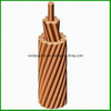 70mm2 95mm2 Bare Copper Ground Grounding PVC Cable Earth Wire for Power Project