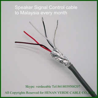 PVC Insulated Speaker Audio RoHS Communication Wire Cable