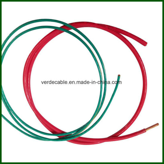 UL 10AWG #12 #6 Thhn Thwn Wire Nylon Cable for Construction