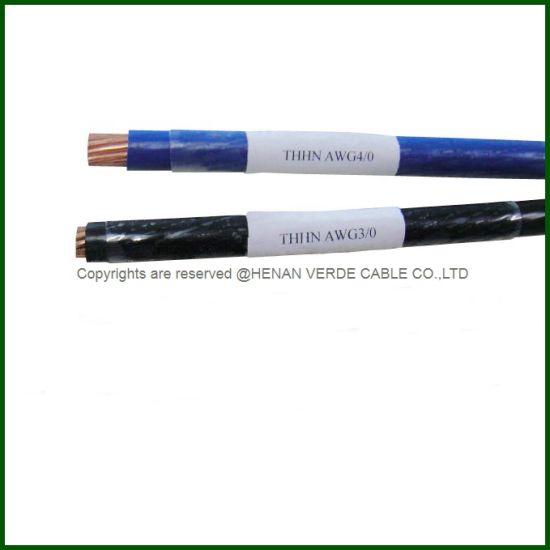 RoHS PVC Insulated Nylon Coated Building Light Wire Thhn Cable