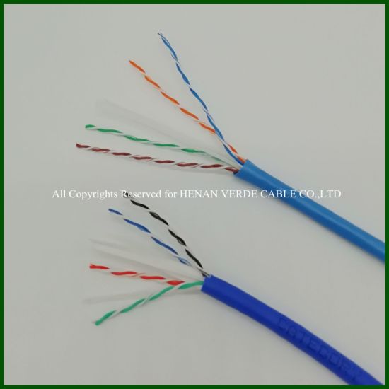 Factory Price UTP Cat5e CAT6 Communication Cable for Network and Computer