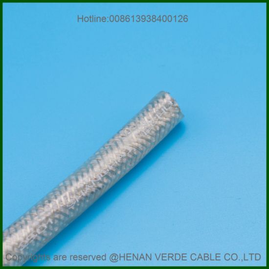 Customized Teflon Insulated Fiberglass Braided Shield Jacket 260 Degree High Temperature Wire