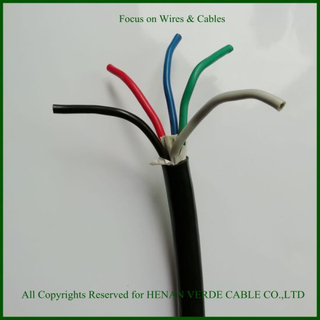 450/750V Flame Retardant Flexible Rvv PVC Insulated Cable Electric Wire for Building and Light