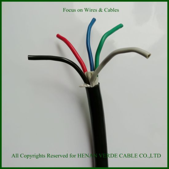 450/750V Flame Retardant Flexible Rvv PVC Insulated Cable Electric Wire for Building and Light