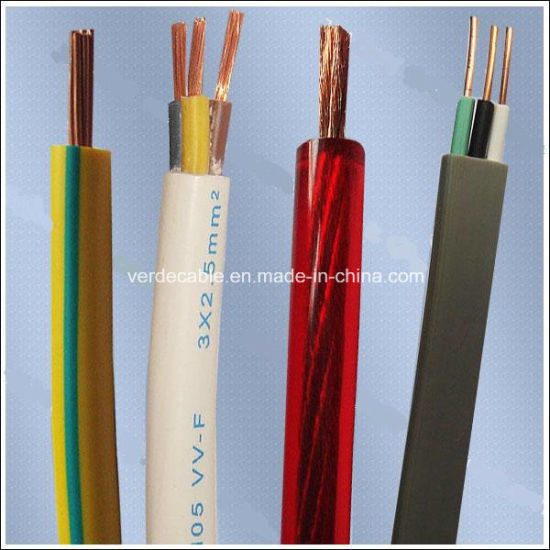 PVC Electric Wire Cable, Building Wire for Light