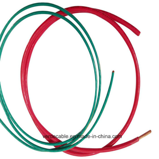 6AWG UL Copper PVC Insulated Thhn Nylon Cable