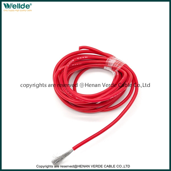 High Temp Resistant Flexible Silicone Rubber Insulated Wire