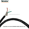 3×0.5mm² silicone shielded cable for high temperature use