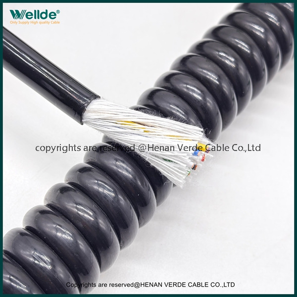 Customizable Composite Truck Coiled Cable Power Cable Signal Cable 0.75mm 1.0mm