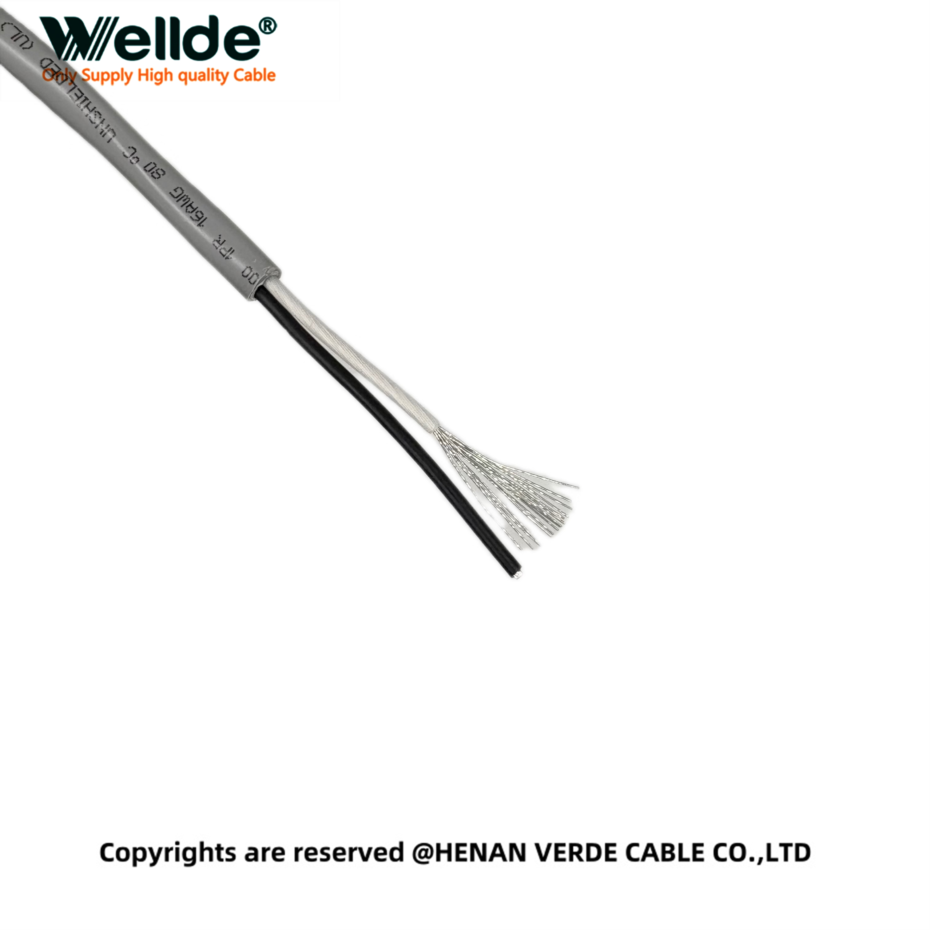 OEM Custom 16 AWG Unshielded Control Cable with Various Lengths and Colors