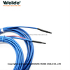 Low noise thermocouple extension wire with shielding