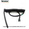 Flexible 18-core retractable cable with PVC insulation