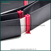 IDC Flat Ribbon Cable for Industrial Control Equipment with Black Heat Shrink Tubing
