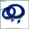 T‑Type Thermocouple Wire Copper‑Constantan PVC Blue Insulation Temperature Sensor 2‑Core Cable