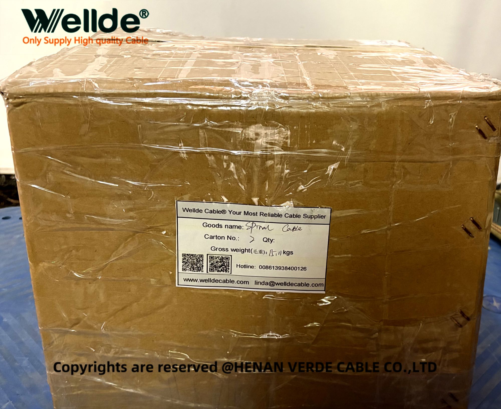 flexible coiled cable