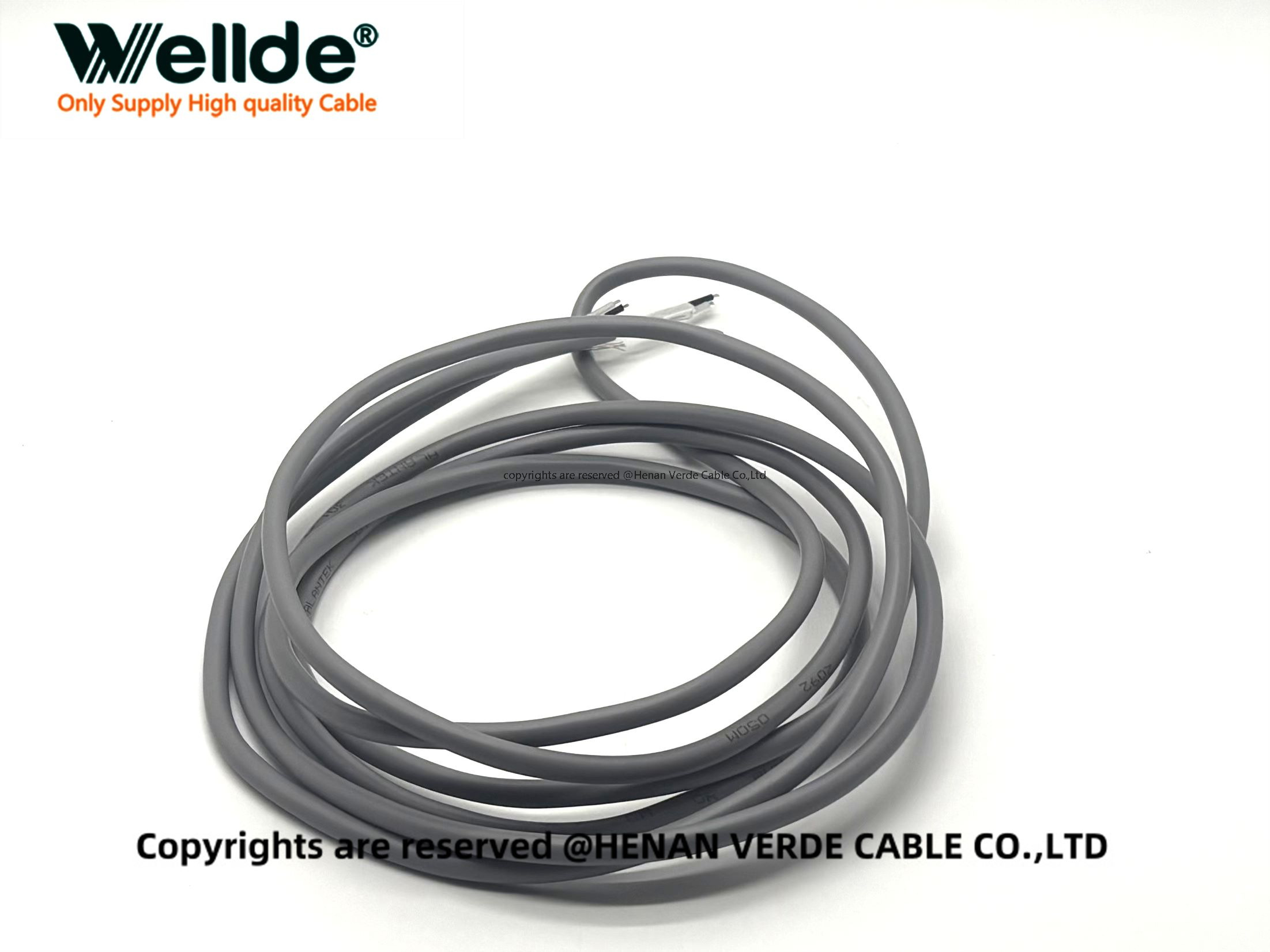 PVC insulated tinned copper signal cable