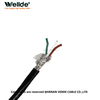 Shielded silicone wire for automation and machinery