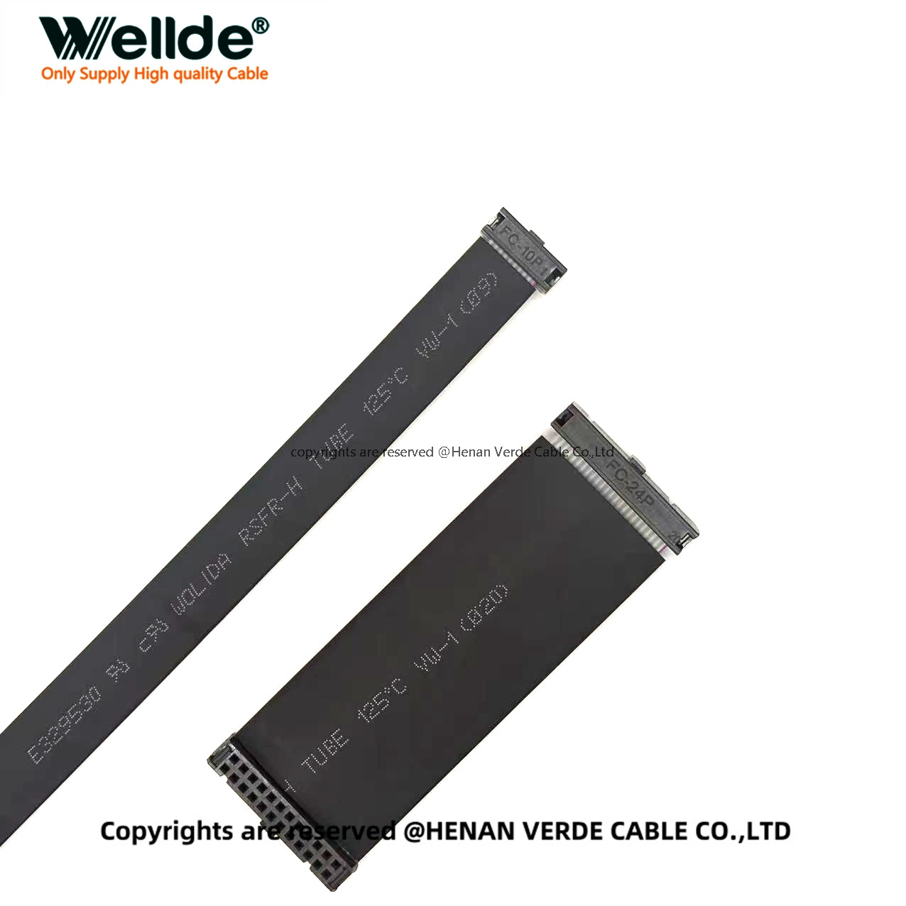 Flexible FFC IDC Cable 10 Pin 28AWG