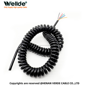 6 Core 0.12mm Coiled Cable