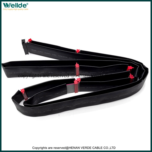 Industrial Control Flat Cable 1.27mm Computer Flat Ribbon Cable Multicore Digital Cable