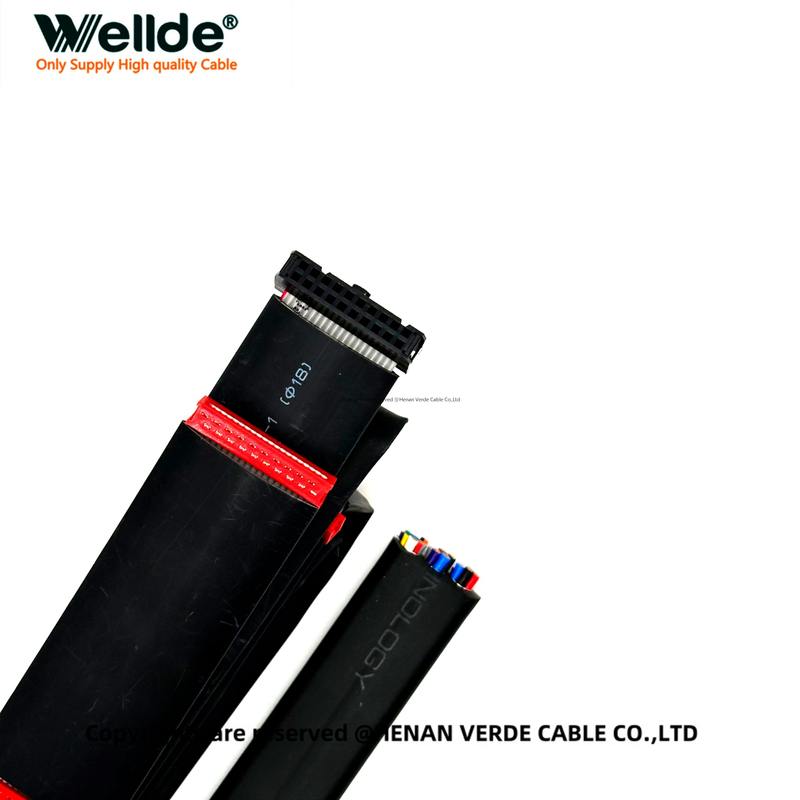 Flexible PVC Flat Cable with Low Profile