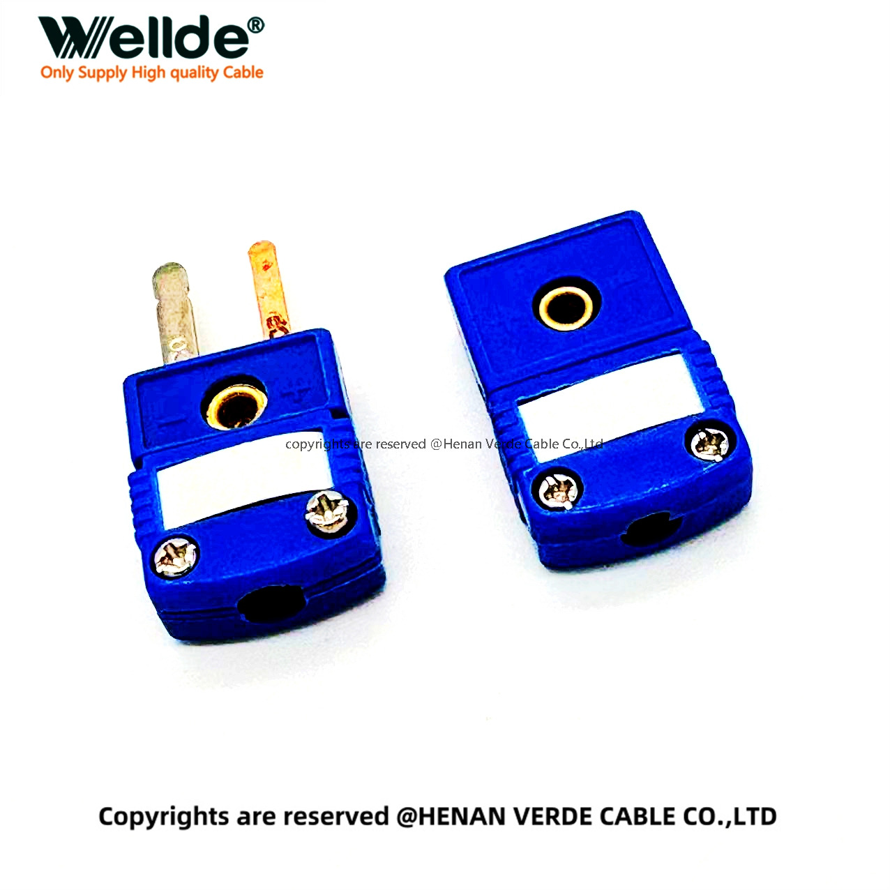 Industrial thermocouple extension cable type T