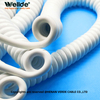 Retractable 8 Core Spiral Cable for Industrial Applications