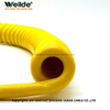 Durable PUR coiled wire for industry