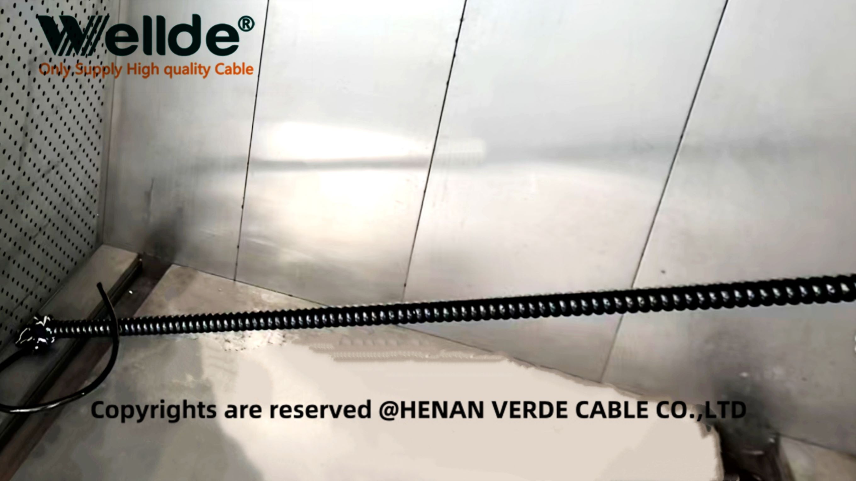 Coiled cable