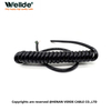 PUR coiled cable designed for high-precision signal transmission