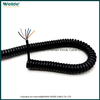Coiled spiral Cable curly 6*0.12mm Available for OEM Projects Medical Equipment CAN bus signal Spring Cable