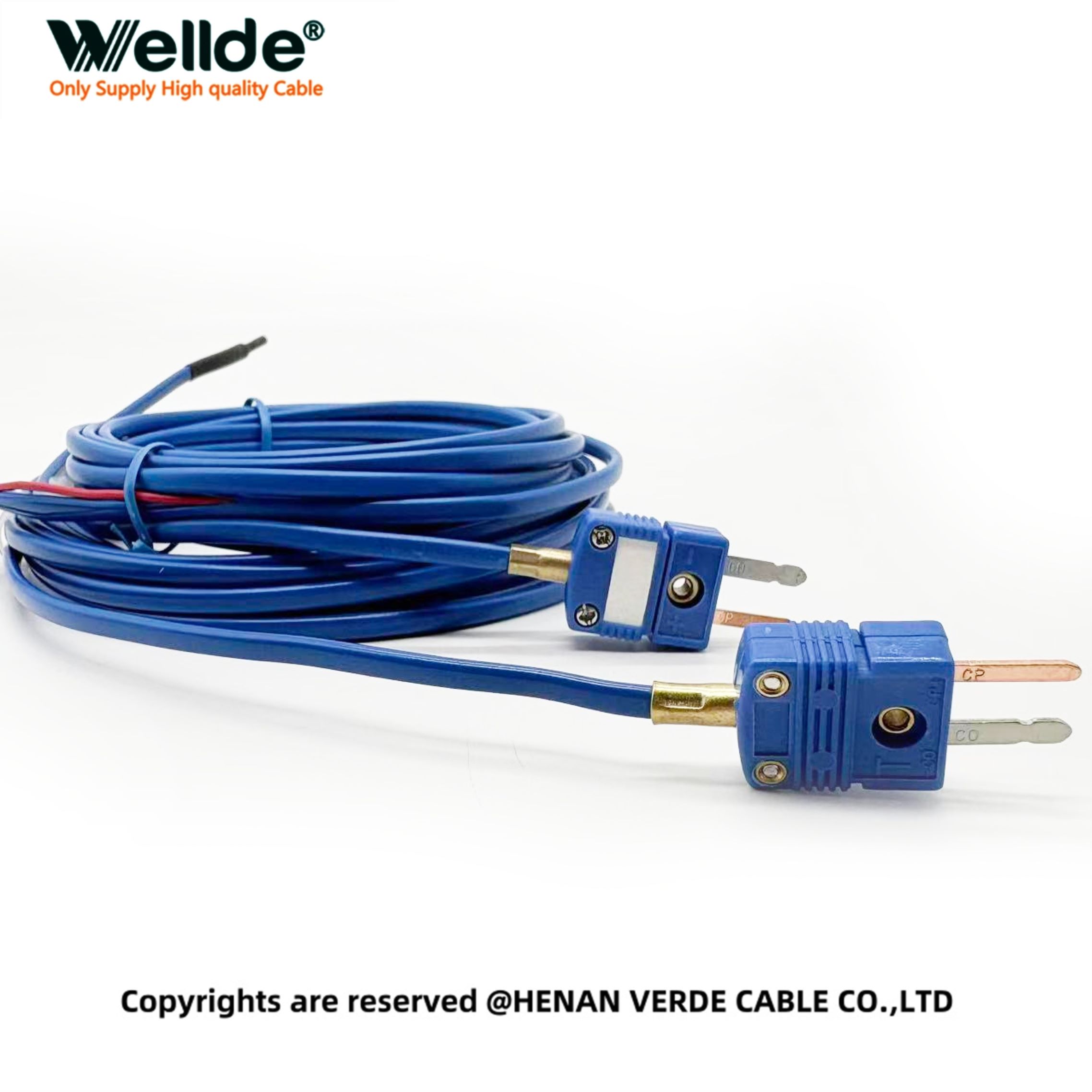 multi-core T-type thermocouple wire