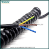 3 Core 1.0 Mm&sup2; 18AWG High Flexible Elastic Spiral Cable