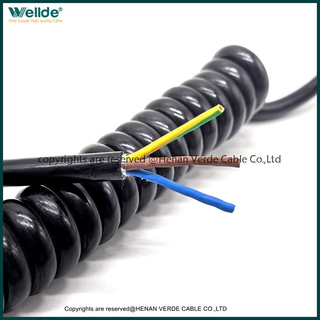 High Quality PUR Spiral Cable for Industeial Equipment