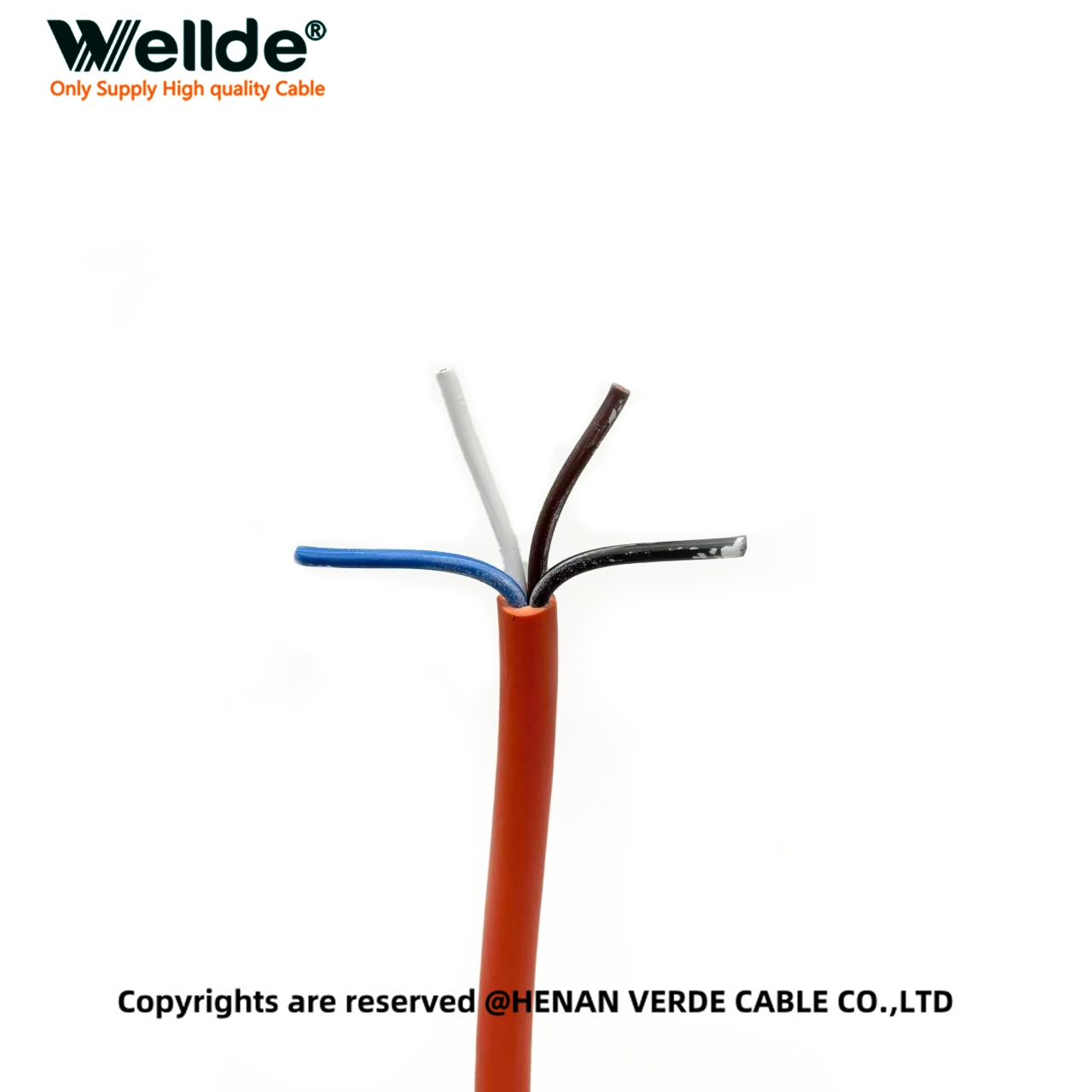 Robot drag chain control cable