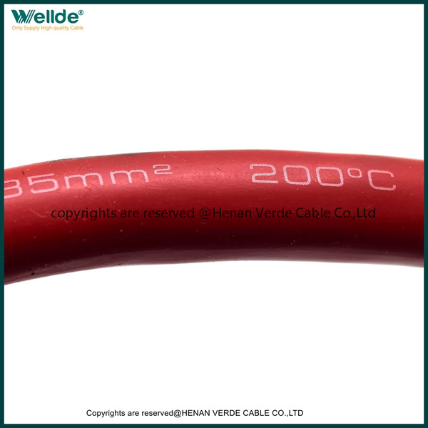 Multi-strand Tinned Copper Wire High Temp Silicone Rubber Cable