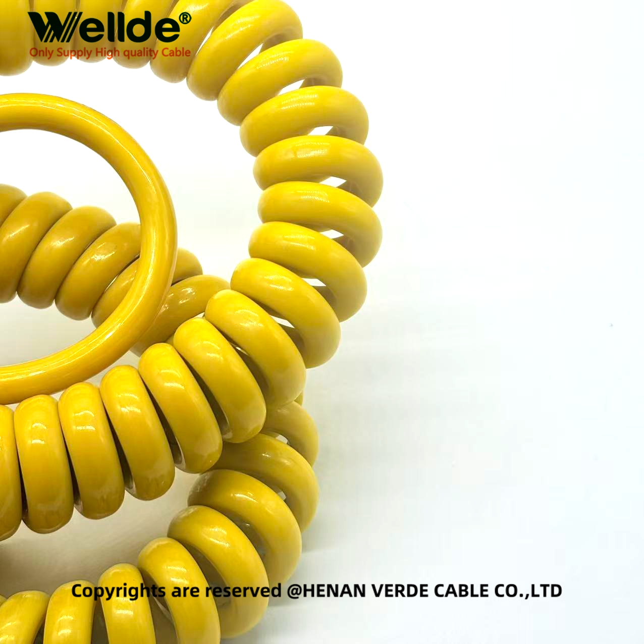 26 AWG 1.5mm coiled cable
