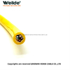 Stretchable PUR spiral power cable
