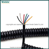 Coiled spiral Cable curly 6*0.12mm Available for OEM Projects Medical Equipment CAN bus signal Spring Cable