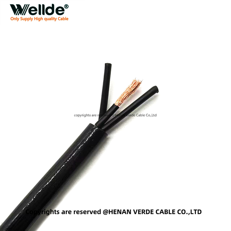 High-Elastic 3 Core 2.5mm Spiral Cable for Automation