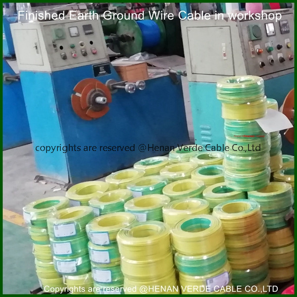Custom Specifications Yellow Green Grounding Cable Earthing Cable Wire