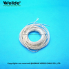 high frequency silk wrapped wire with silver conductor