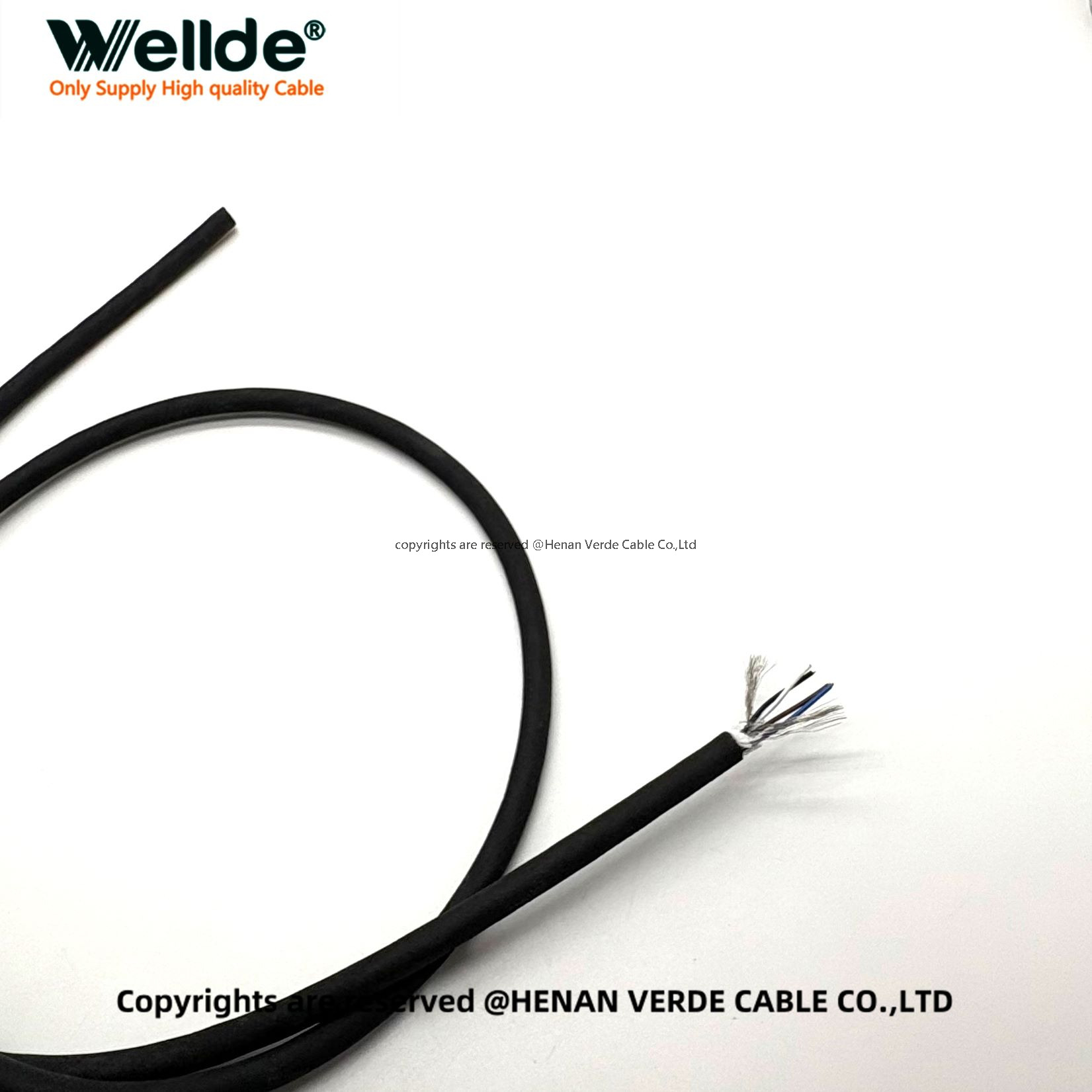 Bare copper cable with PP insulation and 300V rating