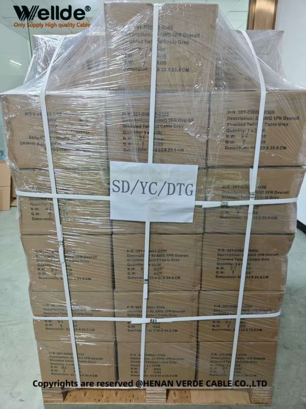 2 core tinned copper PVC insulation signal wire1