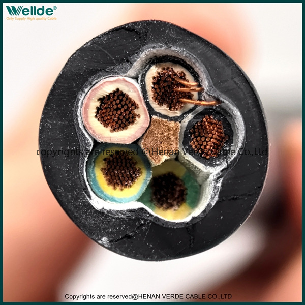 H05RN-F H07RN-F Rubber Flexible Power Cable Multi Core Rubber Sheathed Cable