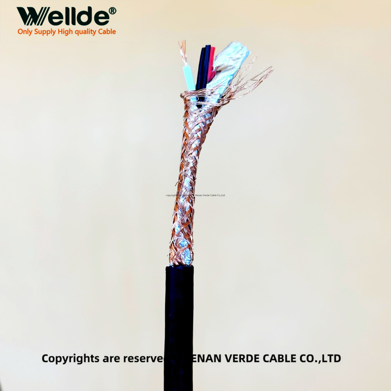 2 Core 23 AWG Shielded Twisted AV Cable