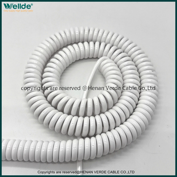 Coiled Cable Telephone